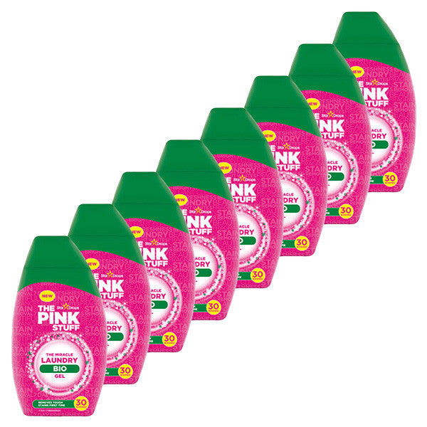 The Pink Stuff Biological Washing Gel 900ml - 8 pack