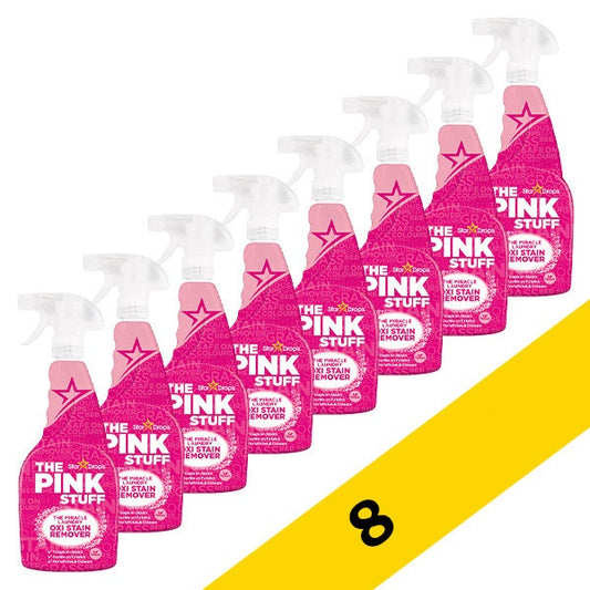 Le Pink Stuff Spray Détachant Oxi 500ml - pack de 8