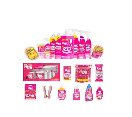 Le Pink Stuff Ensemble de Nettoyage Ultime - L'ensemble de la gamme