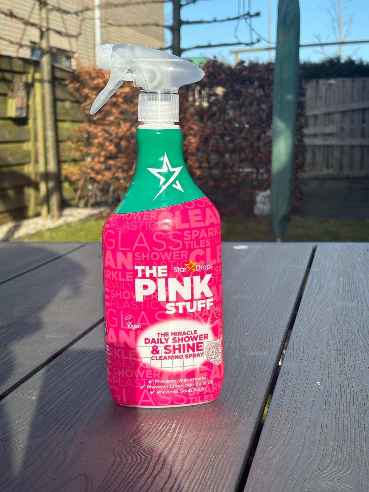 NEW The Pink Stuff The Miracle Daily Shower & Shine Cleaning Spray 850ml - Limited Edition