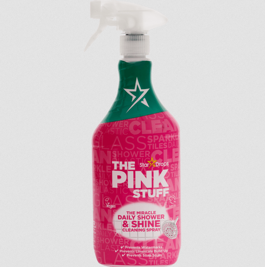 The Pink Stuff The Miracle Daily Shower & Shine Cleaning Spray 850ml - Limited Edition