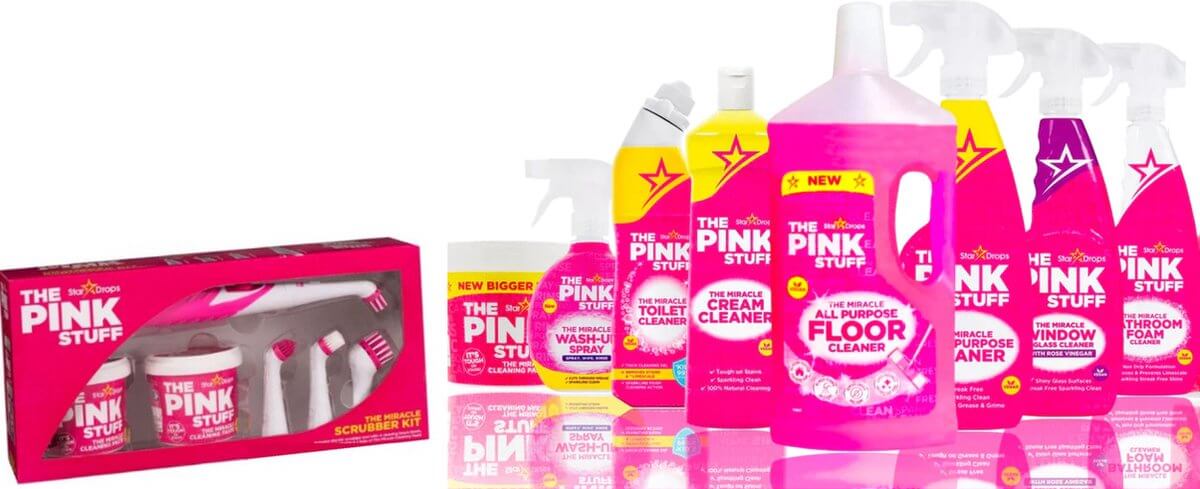 Pink Stuff Miracle Scrubber Kit + The Pink Stuff Alles Set