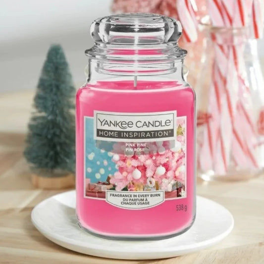 Yankee Candle - Rose de Pin Rose 538g | Édition limitée