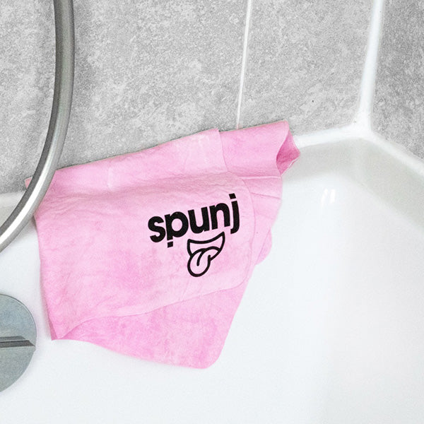 Spunj of Ultra Absorbent Cloth (pink)