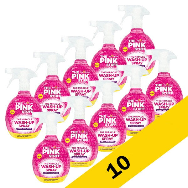 Le Pink Stuff Spray de lavage 500ml - pack de 10