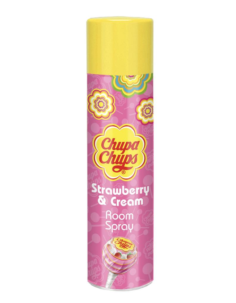 Chupa Chups Raumspray - Erdbeere & Sahne