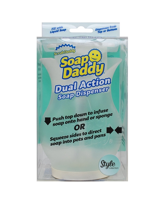 Scrub Daddy - Distributeur de savon à double action Soap Daddy