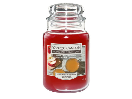 Yankee Candle - Cidre de Pomme et Cannelle 538g | Édition limitée