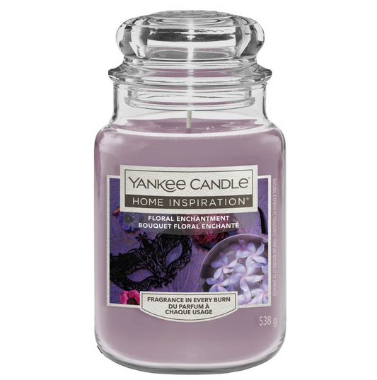 Yankee Candle - Florale Verzauberung 538g | Limitierte Auflage, beschränkte Auflage