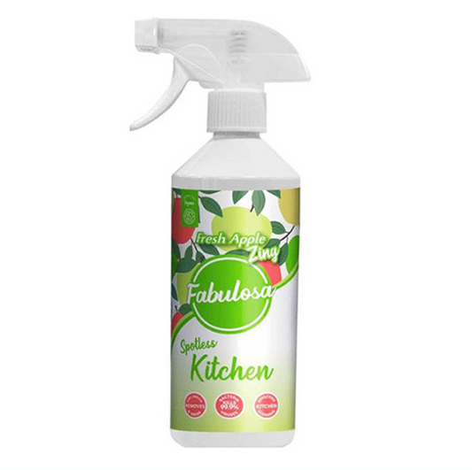 Fabulosa Fleckenfreies Küchen-Spray | Frischer Apfel (500 ml)